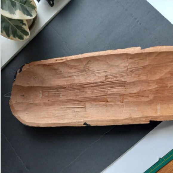 Tiki Head Large Vintage Bearded Polynesian or African Carving Teak Wood 27 inch - Picture 9 of 9